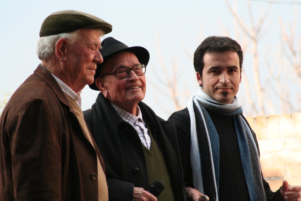 El Patiñero, Juan Rita y Javier Andreo. Fotografía: Tomás García.